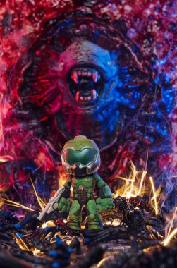 Magnitogorsk, Rusya-24 Mart 2019: bilgisayar oyunları serisi 