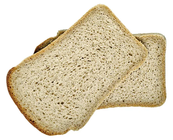 Přírodní nakrájené žitný chléb — Stock fotografie