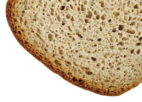 Pão de centeio em fatias naturais — Fotografia de Stock