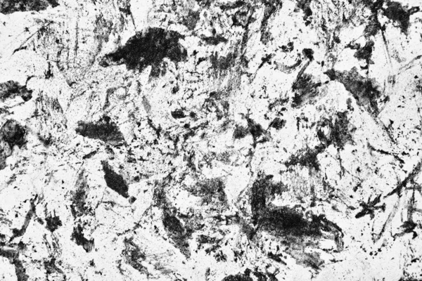 ホワイトペーパー上の混沌とした黒い石炭の手描き — ストック写真