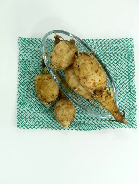 Fresh Jerusalem Artichokes Modern Art — Stock Photo, Image