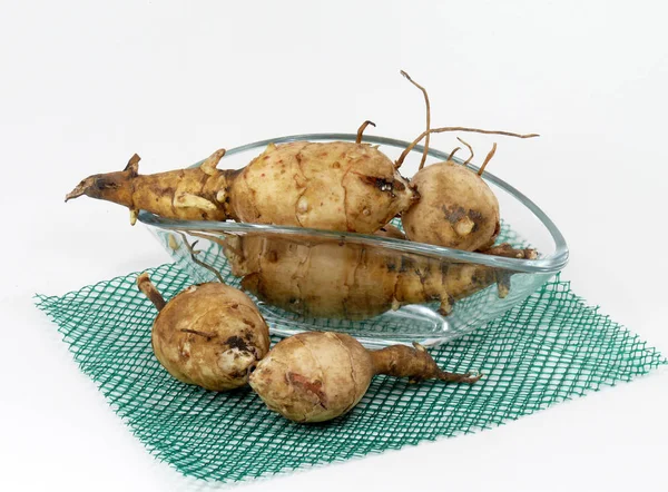 Fresh Jerusalem Artichokes Modern Art — Stock Photo, Image