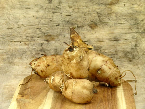 Fresh Jerusalem Artichokes Modern Art — Stock Photo, Image