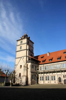 Kale fren yakınlarında weser Rönesans Müzesi ile lemgo