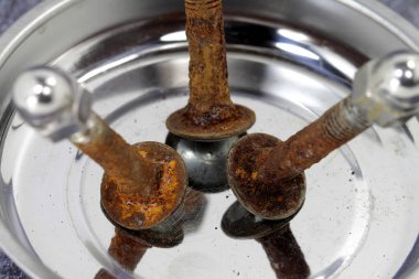 paslı vidalı Makina somunu