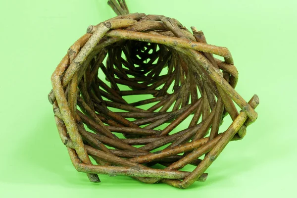 Wild Garlic Medicinal Herbs Basket — Stock Photo, Image