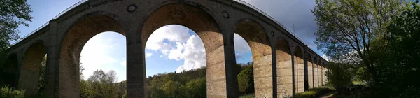 Viaduct Town Altenbeken — Stock Photo, Image