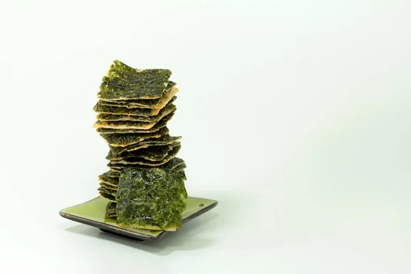 Seaweed Rice Crisps Algae — Stock Photo, Image