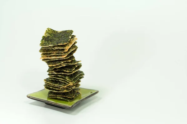 Seaweed Rice Crisps Algae — Stock Photo, Image