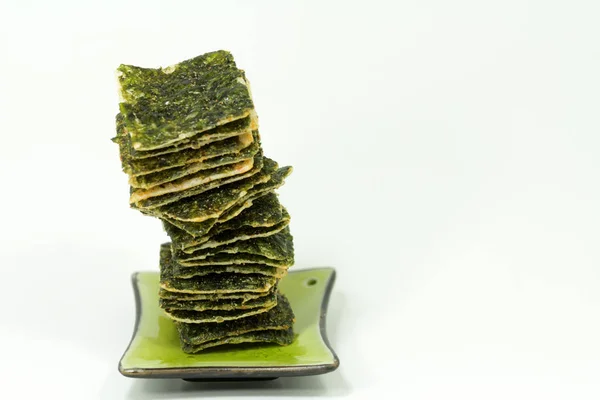 Seaweed Rice Crisps Algae — Stock Photo, Image