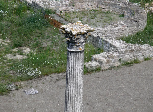 Volterra Roman Theater Ruin Tuscany — Stock Photo, Image