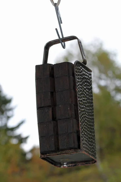 Porte Briquettes Sur Voie Aérienne — Photo