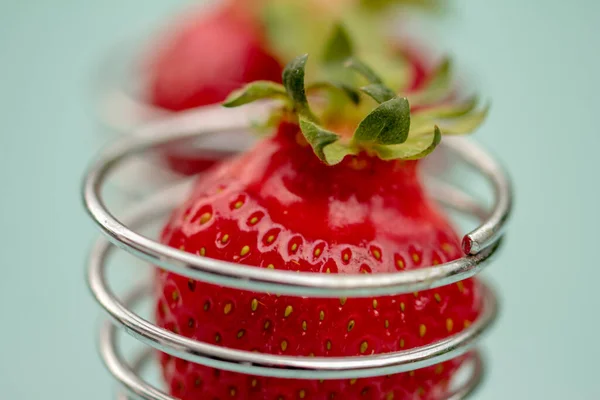 Erdbeeren Süße Früchte Juni — Stockfoto