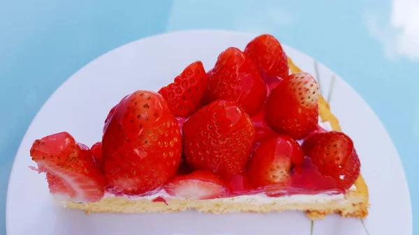 Strawberries Sweet Fruits June — Stock Photo, Image