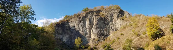 Carrière Basalte Hirzstein Près Kassel — Photo