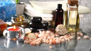 Maddeler tablosundaki bileşiminde spa masaj için