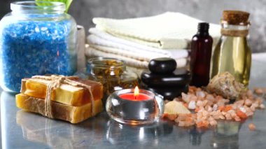Maddeler tablosundaki bileşiminde spa masaj için