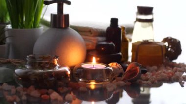 Maddeler tablosundaki bileşiminde spa masaj için