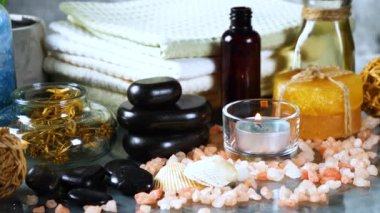 Maddeler tablosundaki bileşiminde spa masaj için