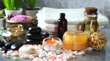 Maddeler tablosundaki bileşiminde spa masaj için