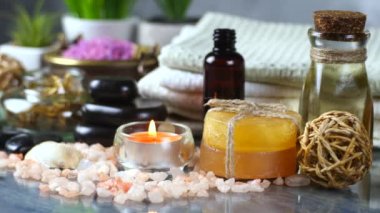Maddeler tablosundaki bileşiminde spa masaj için