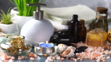 Maddeler tablosundaki bileşiminde spa masaj için