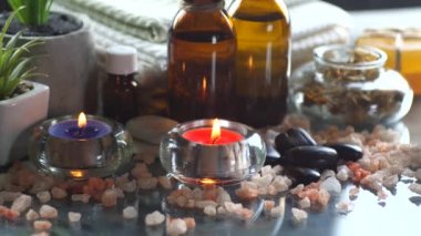 Maddeler tablosundaki bileşiminde spa masaj için