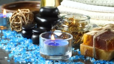 Maddeler tablosundaki bileşiminde spa masaj için