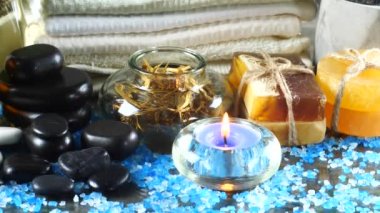 Maddeler tablosundaki bileşiminde spa masaj için