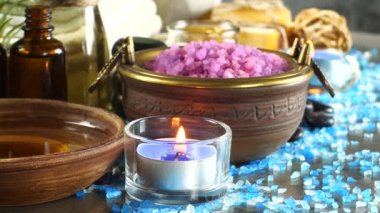 Maddeler tablosundaki bileşiminde spa masaj için