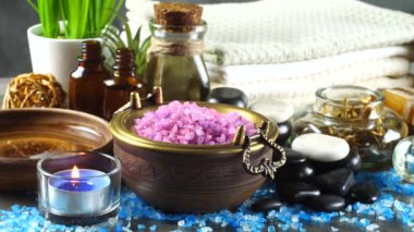 Maddeler tablosundaki bileşiminde spa masaj için