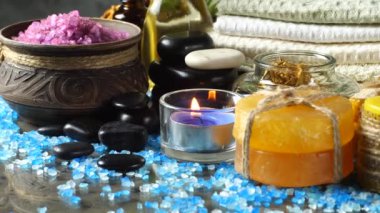 Maddeler tablosundaki bileşiminde spa masaj için