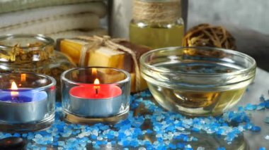 Maddeler tablosundaki bileşiminde spa masaj için