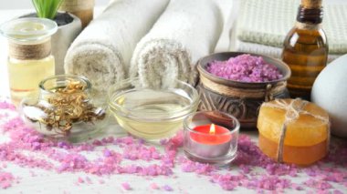 Maddeler tablosundaki bileşiminde spa masaj için