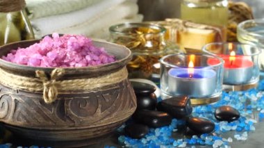 Maddeler tablosundaki bileşiminde spa masaj için