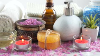 Maddeler tablosundaki bileşiminde spa masaj için