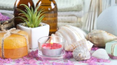Maddeler tablosundaki bileşiminde spa masaj için