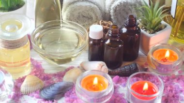 Maddeler tablosundaki bileşiminde spa masaj için