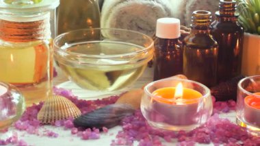 Maddeler tablosundaki bileşiminde spa masaj için