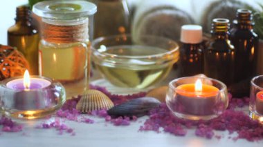 Maddeler tablosundaki bileşiminde spa masaj için