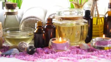 Maddeler tablosundaki bileşiminde spa masaj için