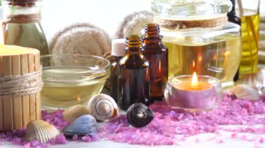 Maddeler tablosundaki bileşiminde spa masaj için