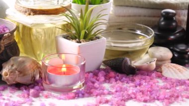Maddeler tablosundaki bileşiminde spa masaj için