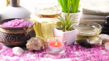 Maddeler tablosundaki bileşiminde spa masaj için