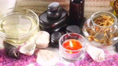 Maddeler tablosundaki bileşiminde spa masaj için