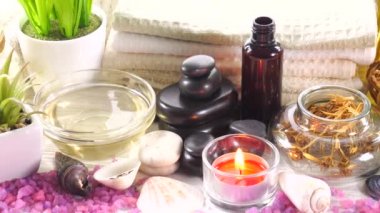 Maddeler tablosundaki bileşiminde spa masaj için