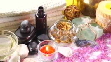 Maddeler tablosundaki bileşiminde spa masaj için