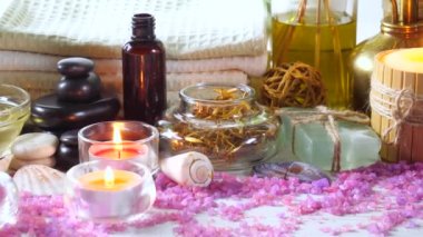 Maddeler tablosundaki bileşiminde spa masaj için