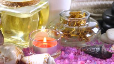 Maddeler tablosundaki bileşiminde spa masaj için