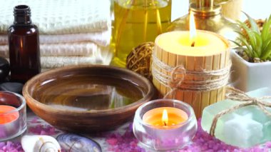 Maddeler tablosundaki bileşiminde spa masaj için